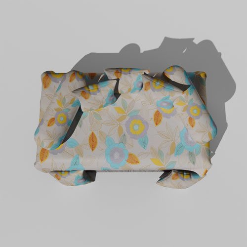 210 TC Cotton Printed Diwan (Set of 8 Pieces)1 Single Bedsheet 5 Cushion Covers And 2 Bolster Cover (Copy) (Copy)