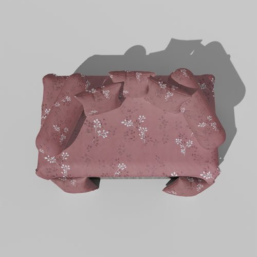 210 TC Cotton Printed Diwan (Set of 8 Pieces)1 Single Bedsheet 5 Cushion Covers And 2 Bolster Cover (Copy)