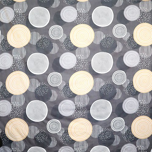 Cotton Double Flat Bedsheet With 2 Pillow Covers (Grey)