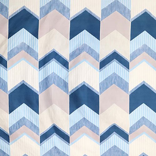 Cotton Single Flat Bed Sheet With 1 Pillow Cover (Blue)