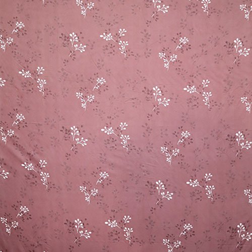 Cotton Single Flat Bed Sheet With 1 Pillow Cover (Coral)