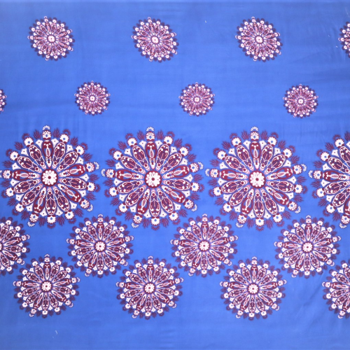 Glace Cotton Printed Diwan (Set of 8 Pieces)1 Single Bedsheet 5 Cushion Covers And 2 Bolster Covers