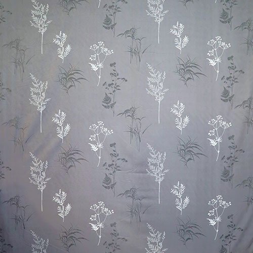 Single Glace Cotton Elastic Fitted Bed Sheet With One Pillow Cover (Grey)