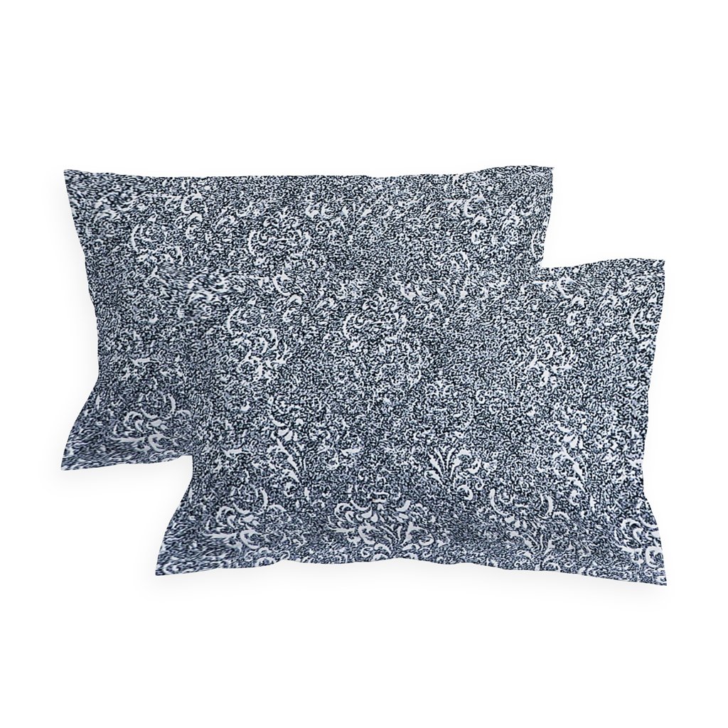 RD TREND Presents Elastic Fitted Queen Size Double Bed Sheet With 2 Pillow Covers (Grey)