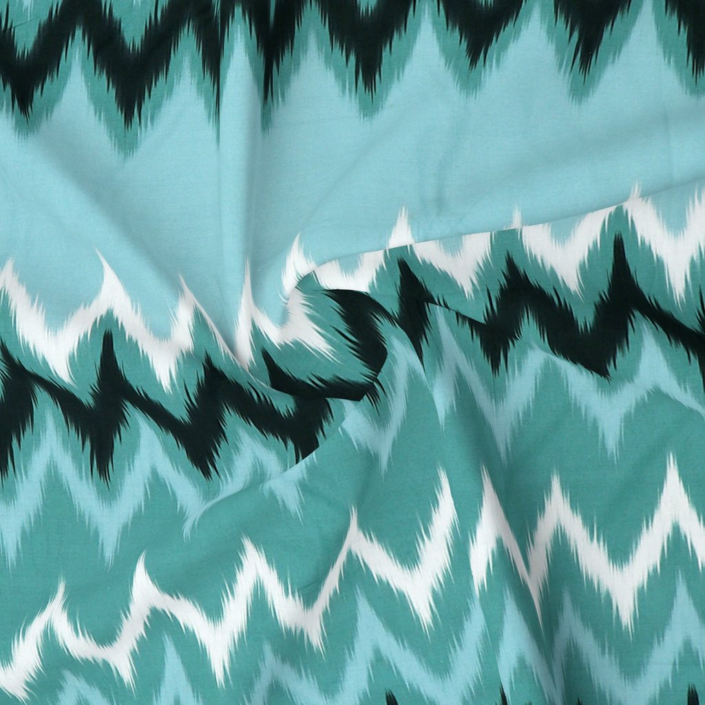 RD TREND 100% King Size Pure Cotton Double Flat Bed Sheet With 2 Pillow Covers (Crash Blue)