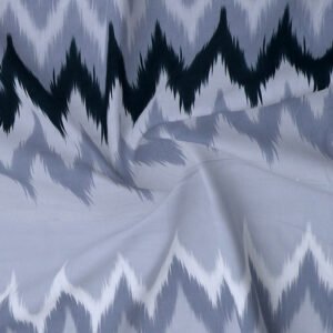 RD TREND 100% King Size Pure Cotton Double Flat Bed Sheet With 2 Pillow Covers (Grey)