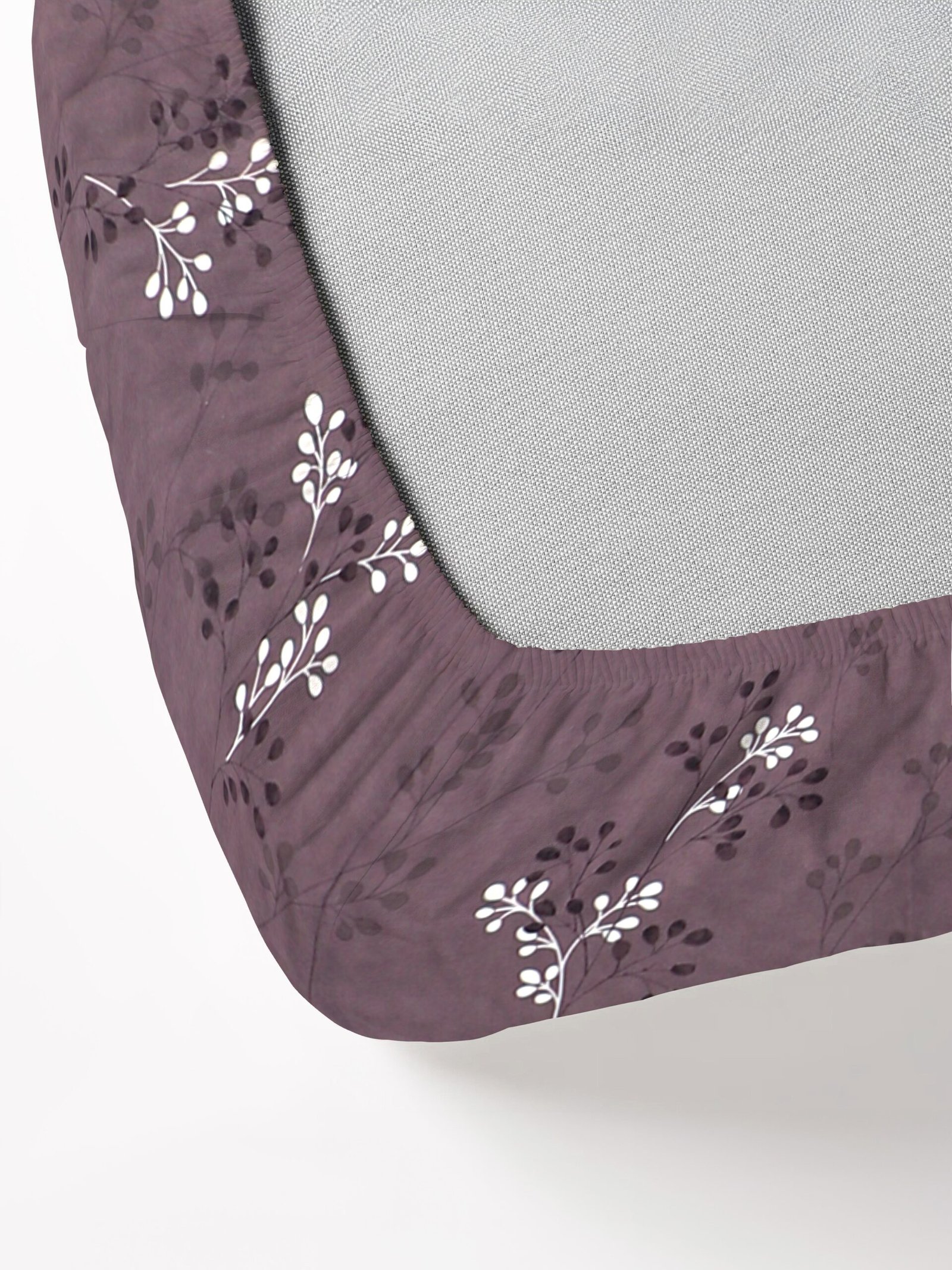 RD TREND Presents Elastic Fitted Queen Size Double Bed Sheet With 2 Pillow Covers (Pink)