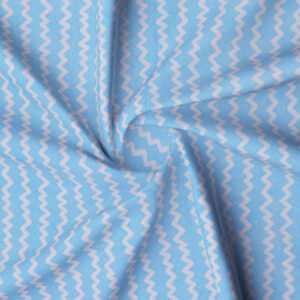 RD TREND Presents Elastic Fitted Queen Size Double Bed Sheet With 2 Pillow Covers (Blue)