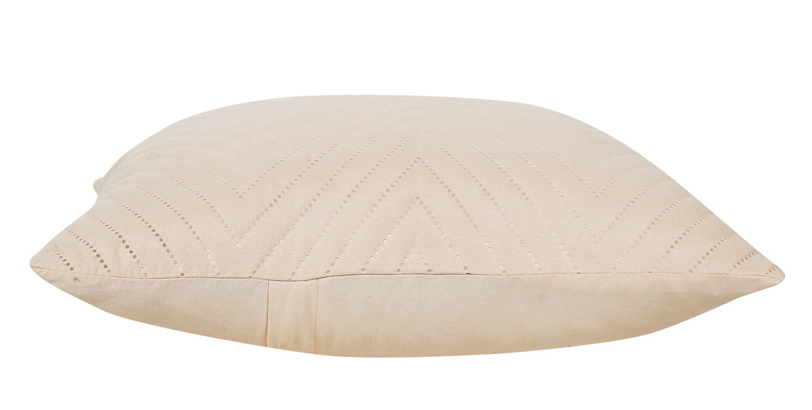 RD TREND UltraSonic Microfiber Cushion Covers,16 x 16 inches, Set of 5, 250 TC, Back Zipper (Beige)