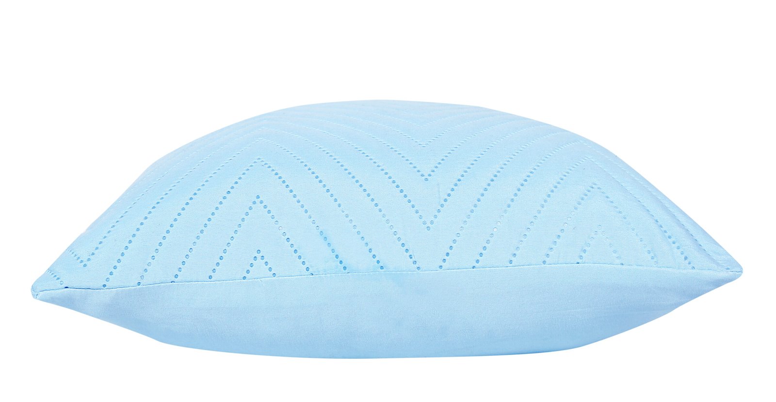 RD TREND UltraSonic Microfiber Cushion Covers,16 x 16 inches, Set of 5, 250 TC, Back Zipper (Sky Blue)