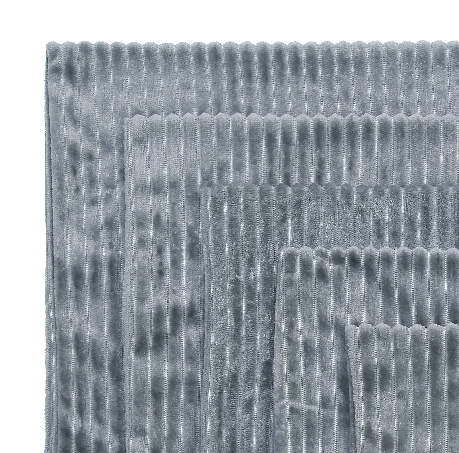 RD TREND Ultra Soft Cushion Covers 16 x 16 inches,Set of 5 (Grey)