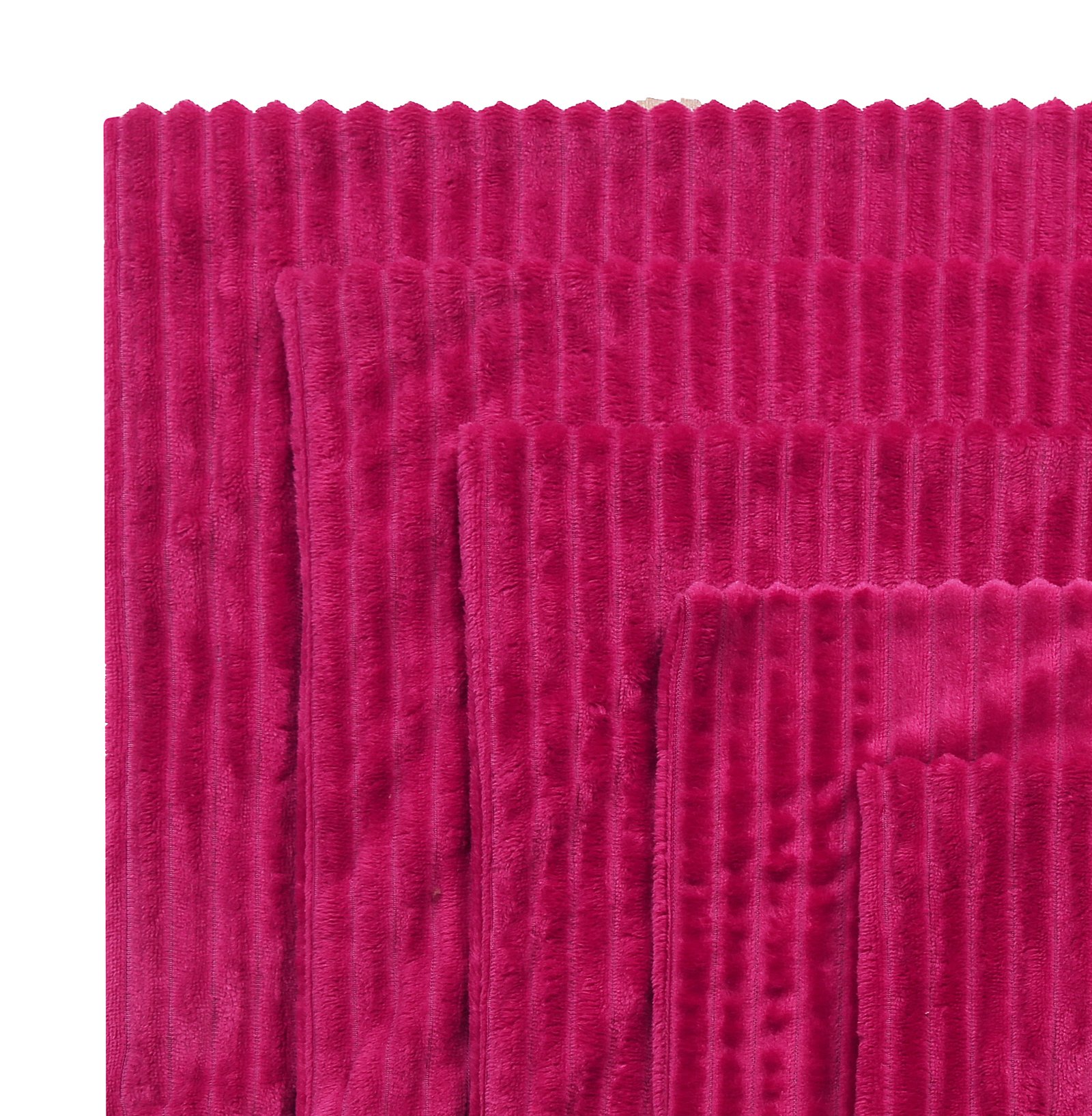 RD TREND Ultra Soft Cushion Covers 16 x 16 inches, Set of 5 (Magenta)