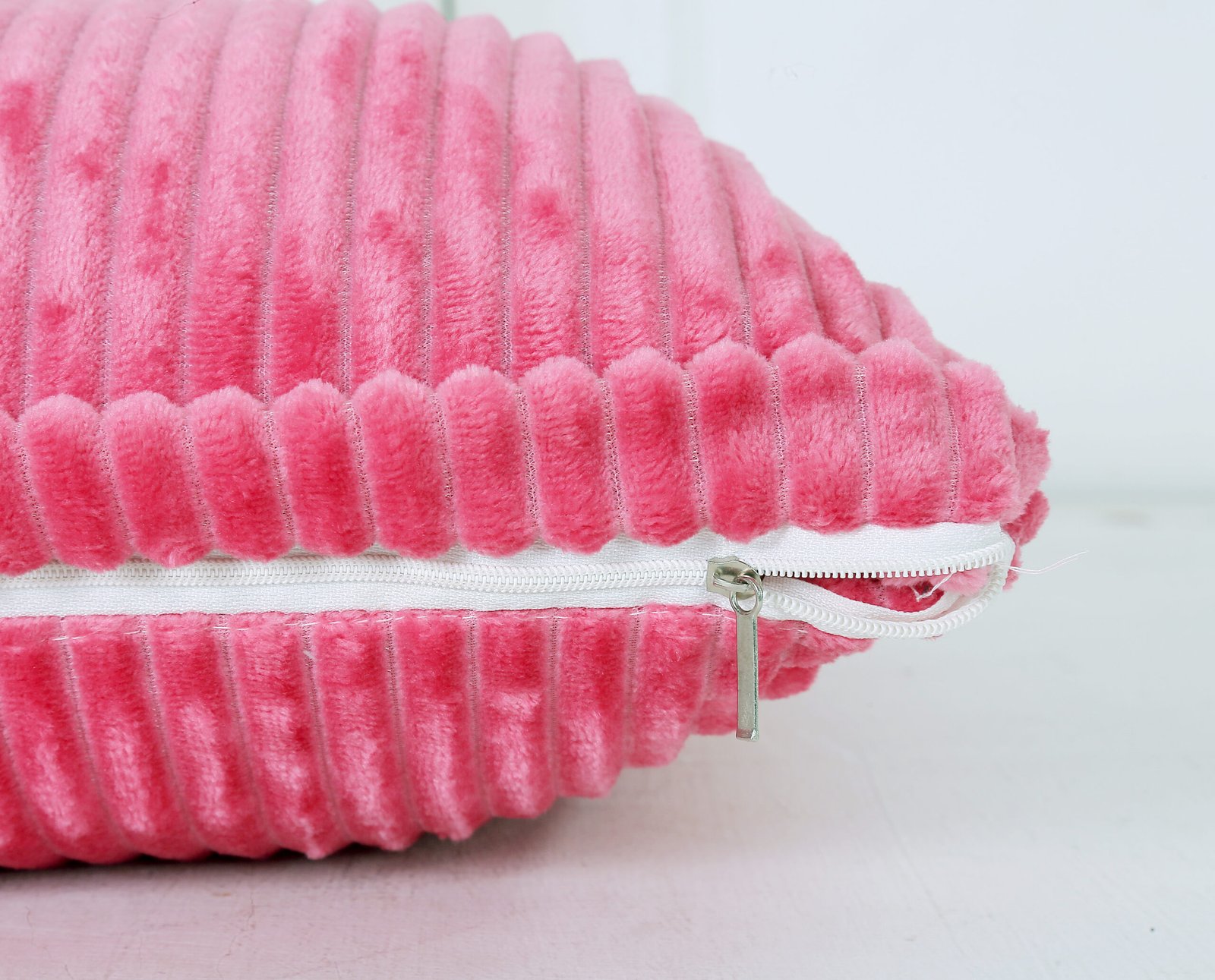 RD TREND Ultra Soft Cushion Covers 16 x 16 inches, Set of 5 (Salmon)