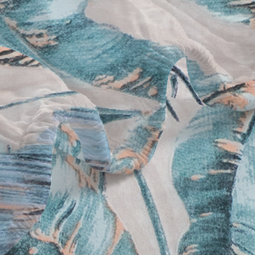 RD TREND® 360° Fitted Bedsheets Double Size 78x60x8 Inch, Elastic Bedsheets for Queen Size Bed with 2 Pillow Covers-18x28 Inch (Tree-Brown)