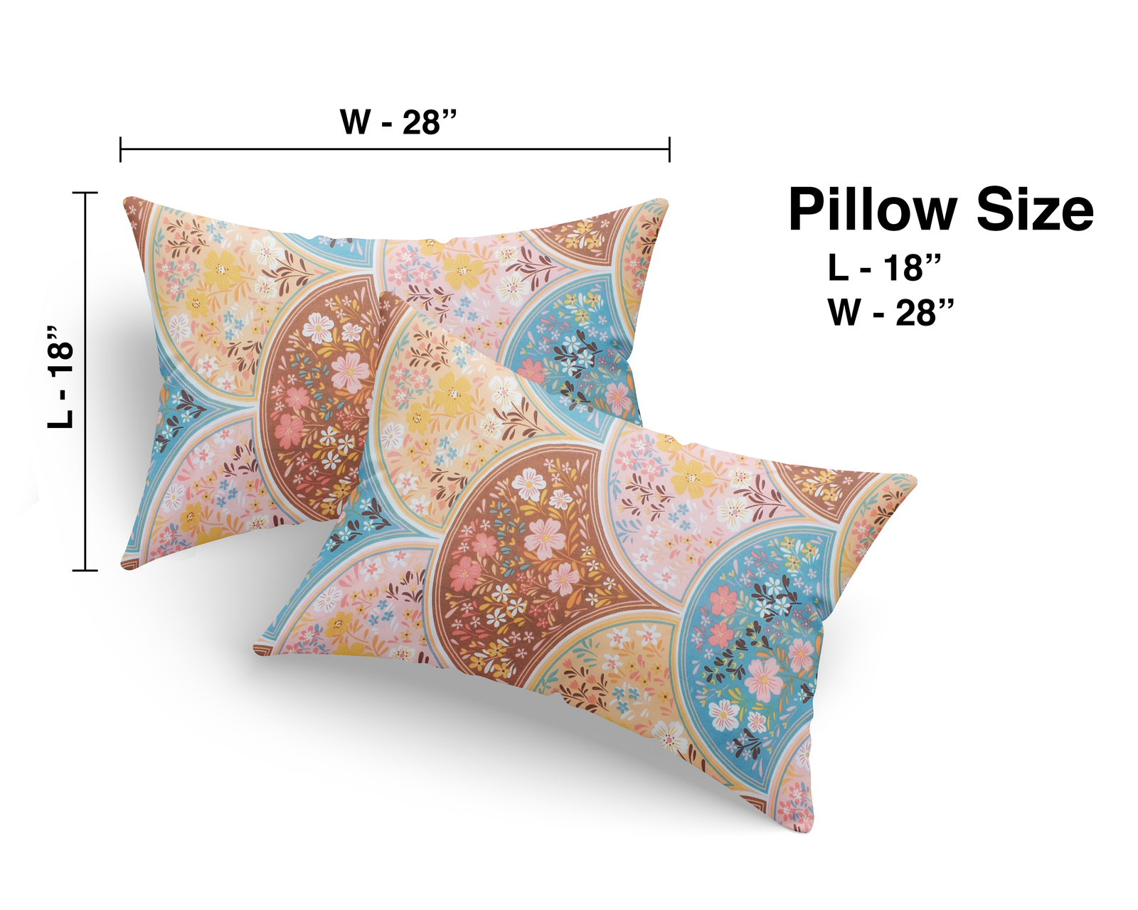 RD TREND Bedsheet for Double Bed 90 x 100 Inches, Glace Cotton Double Bedsheet with 2 Pillow Covers 18 x 28 Inches (Circls-Multi)